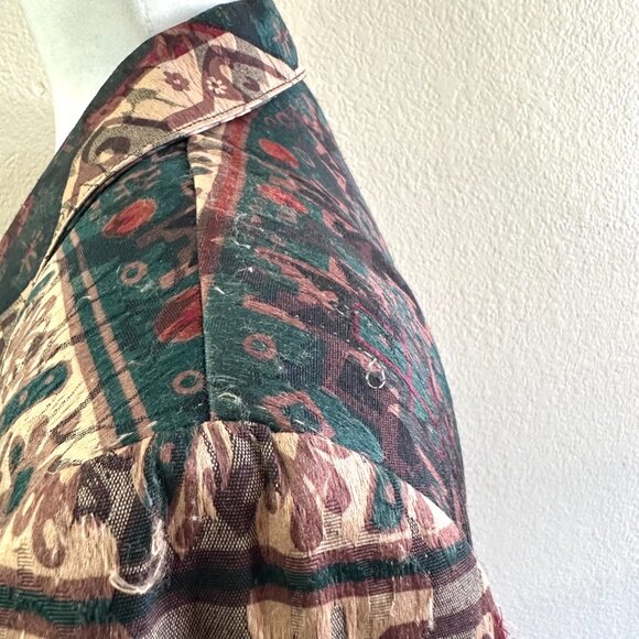 Joseph Gee Vintage 80s Abstract Artsy Oversized Retro Blazer - Picture 5 of 8